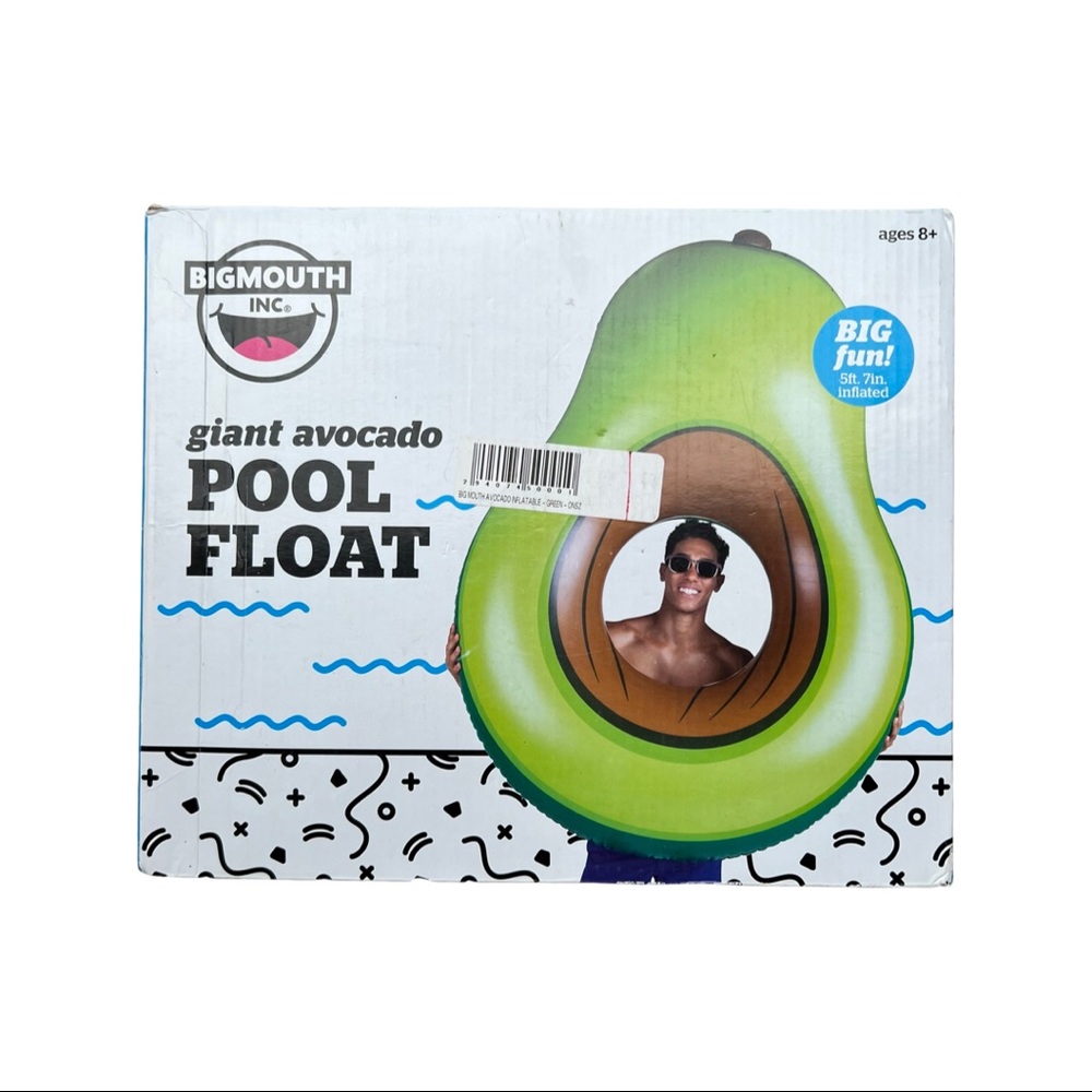 Big mouth - giant avocado float
